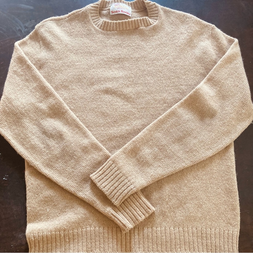 60’s Jantzen Mens Scotch Tumbler Wool Sweater USA Grunge Icon Cobain Style Flaw